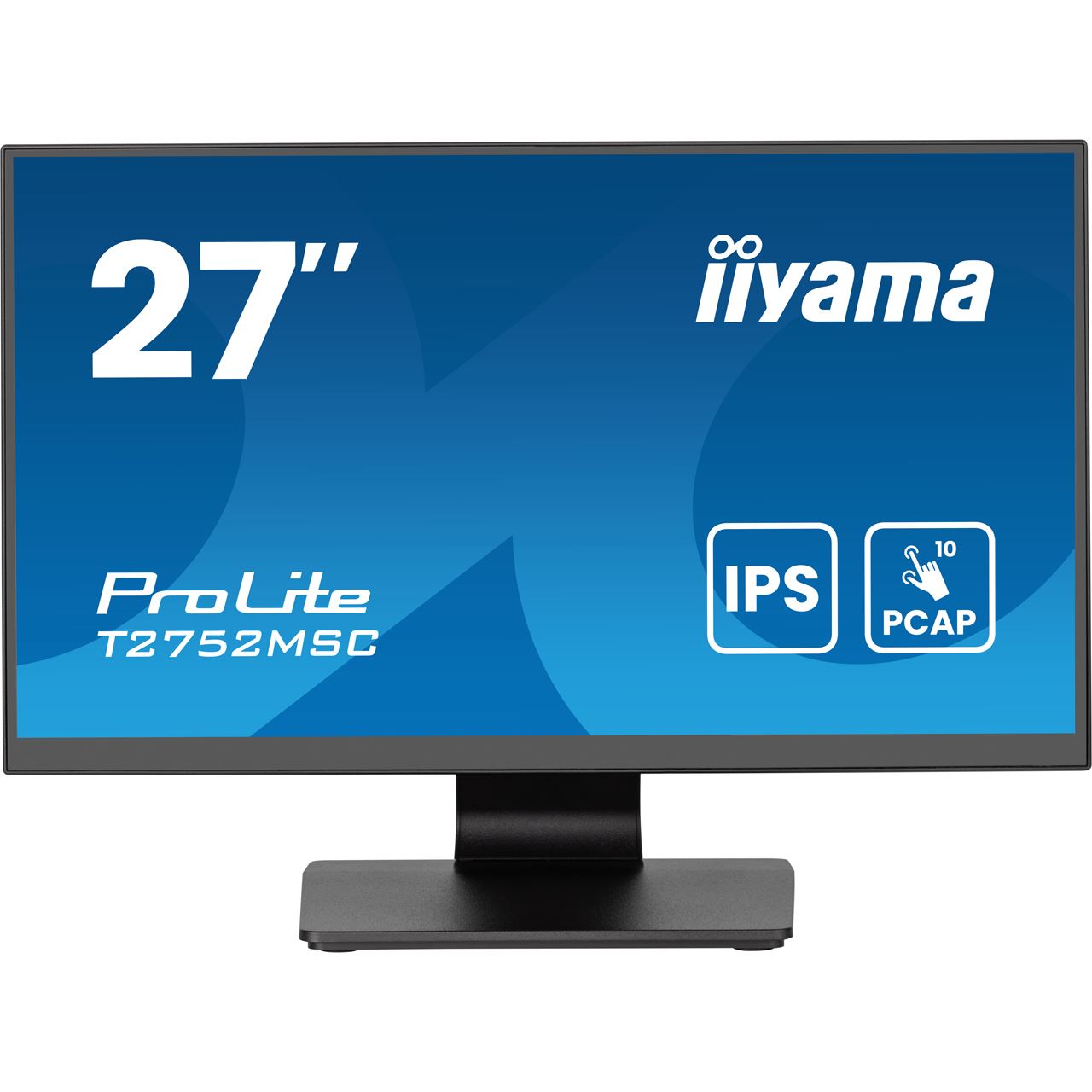 27" (68,58cm) iiyama ProLite T2752MSC-B1AG schwarz 1920x1080 1xDisplayPort / 1xHDMI