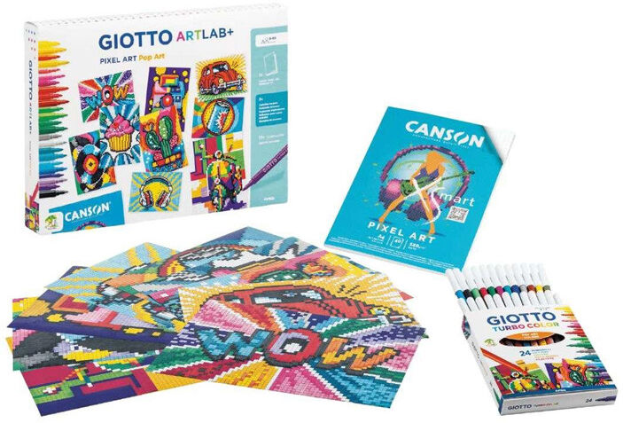 Coffret Artlab+ Pixel Art Pop Art - Canson