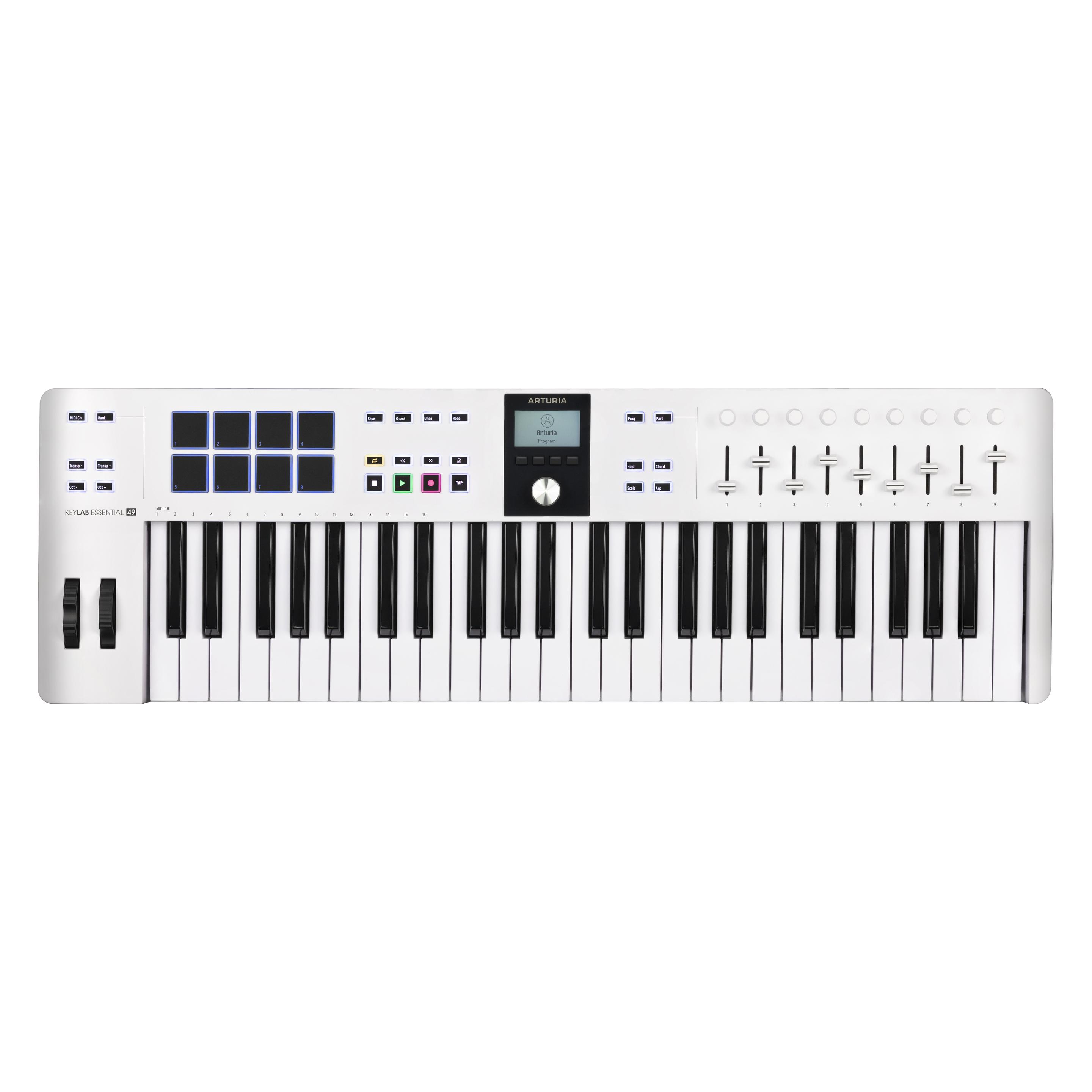 Arturia KeyLab Essential 49 mk3 (Keyboard) (ARTKE34W)