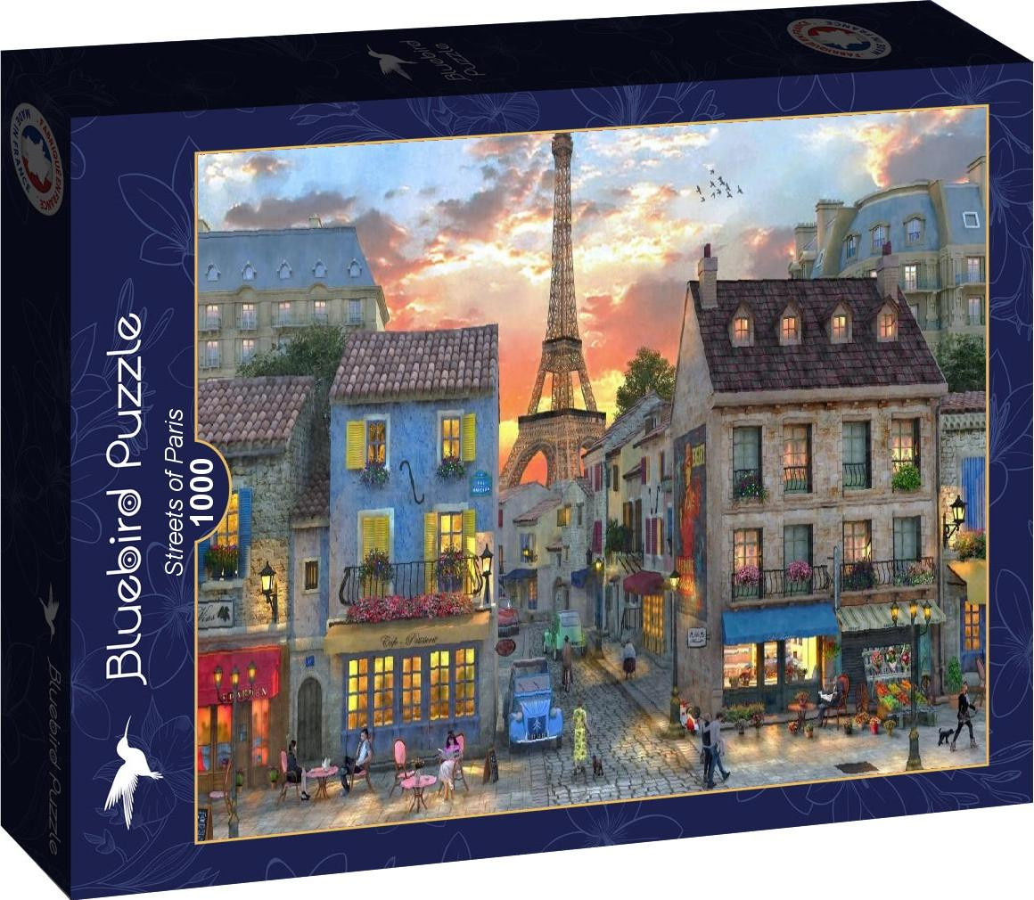 Bluebird Puzzle Straten van Parijs - 1000 stukjes