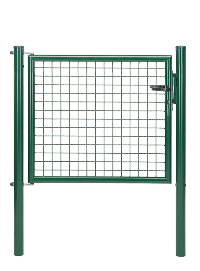 ALBERTS Wellengitter-Einzeltor, grün 1000x750x60, incl.Pfosten Ø60 08103979