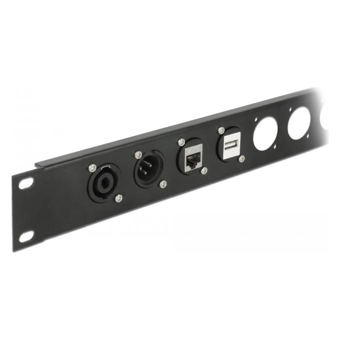 Delock D-Typ Modul USB 3.2 Gen 1 Typ-A Bu zu USB 3 (Keystone Modul) (86971)