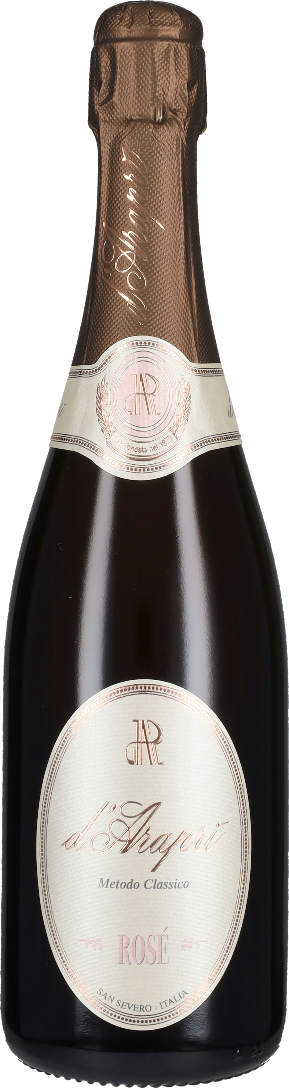 D'Arapri Spumante Metodo Classico Rosé Brut D'Araprì