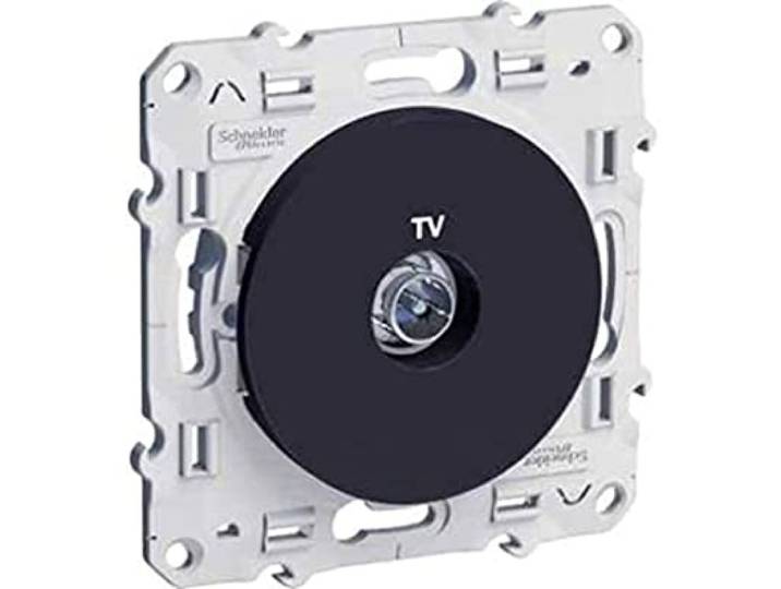 Schneider Electric S540445 Odace Prise télévision Simple