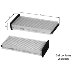 Filter Innenraumluft MAHLE LA 366/S