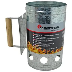Master Grill and Party, Anzündhilfe, Kaminanzünder für Grill, Durchm. 17cm Grill MG120