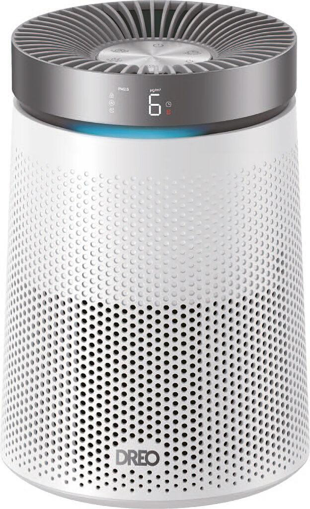 DREO Luchtzuiveraar met HEPA 13 filter, 18W, 22dB, wit/grijs