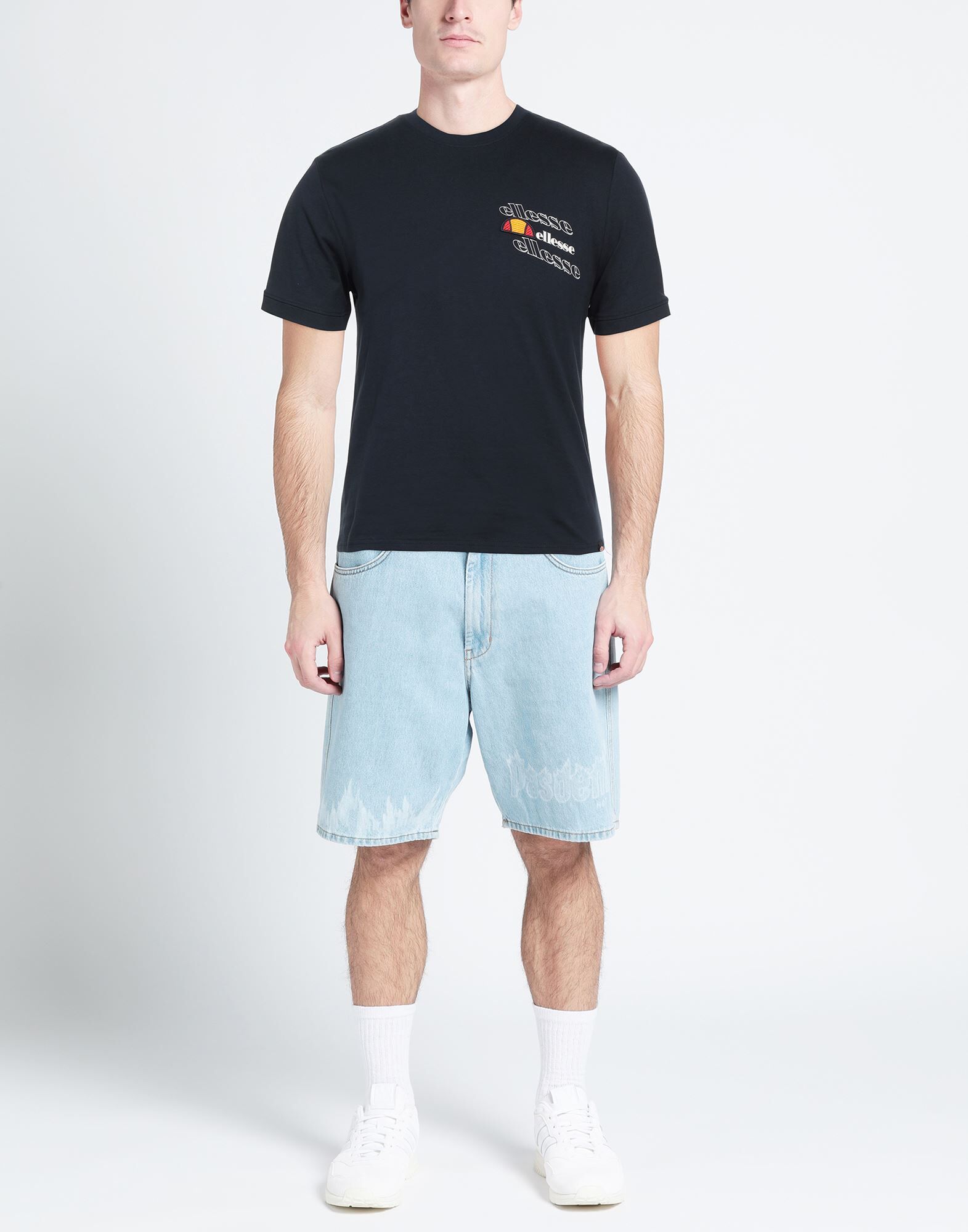 Ellesse Camiseta Hombre Azul noche S Hombre