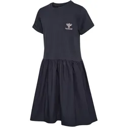 hummel hmlMARIA kurzarm Kleid Mädchen 8365 - parisian night 122
