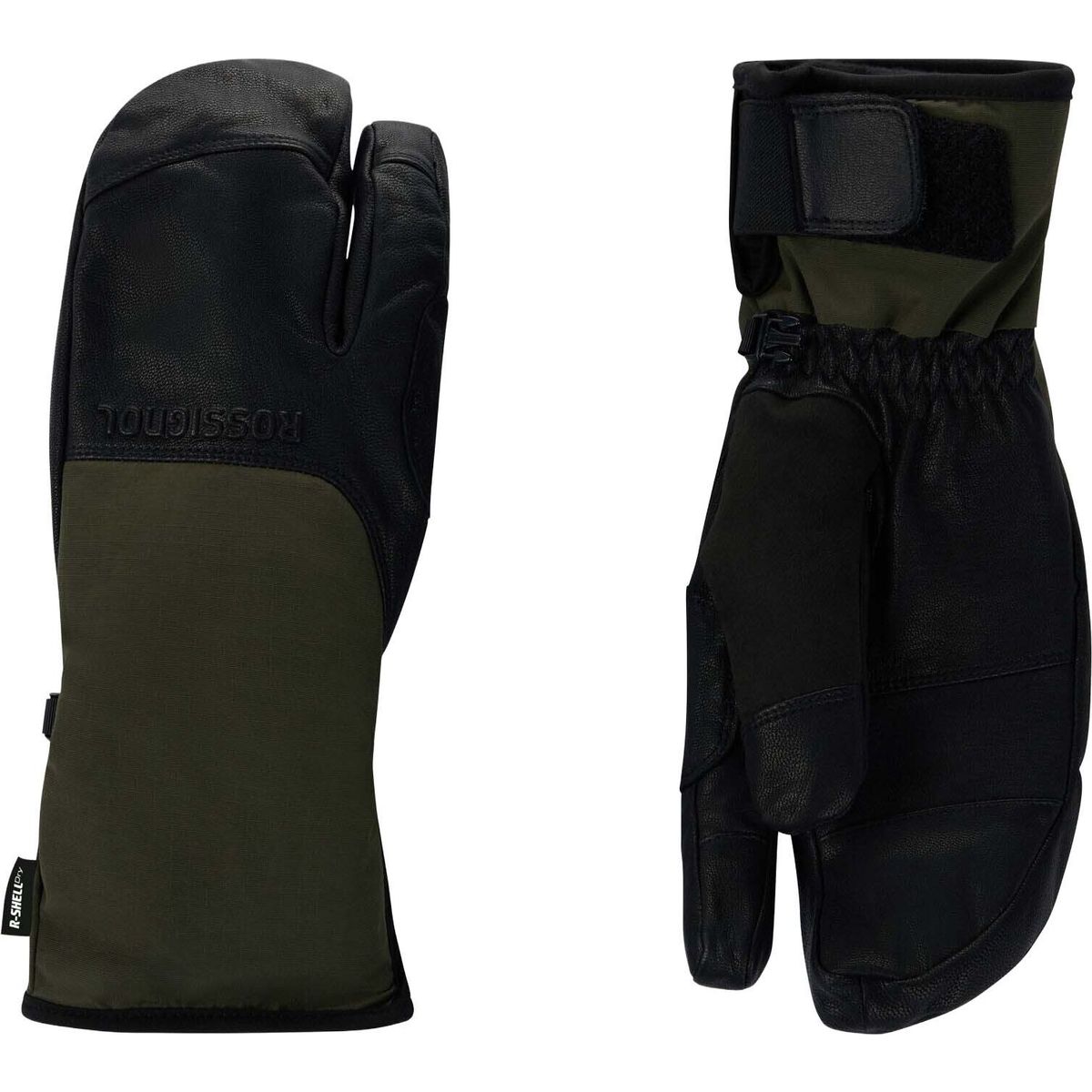 Rossignol Type 3 Finger Ski Gloves R-she olive shadow (A01) L RLPMG14 A0100L