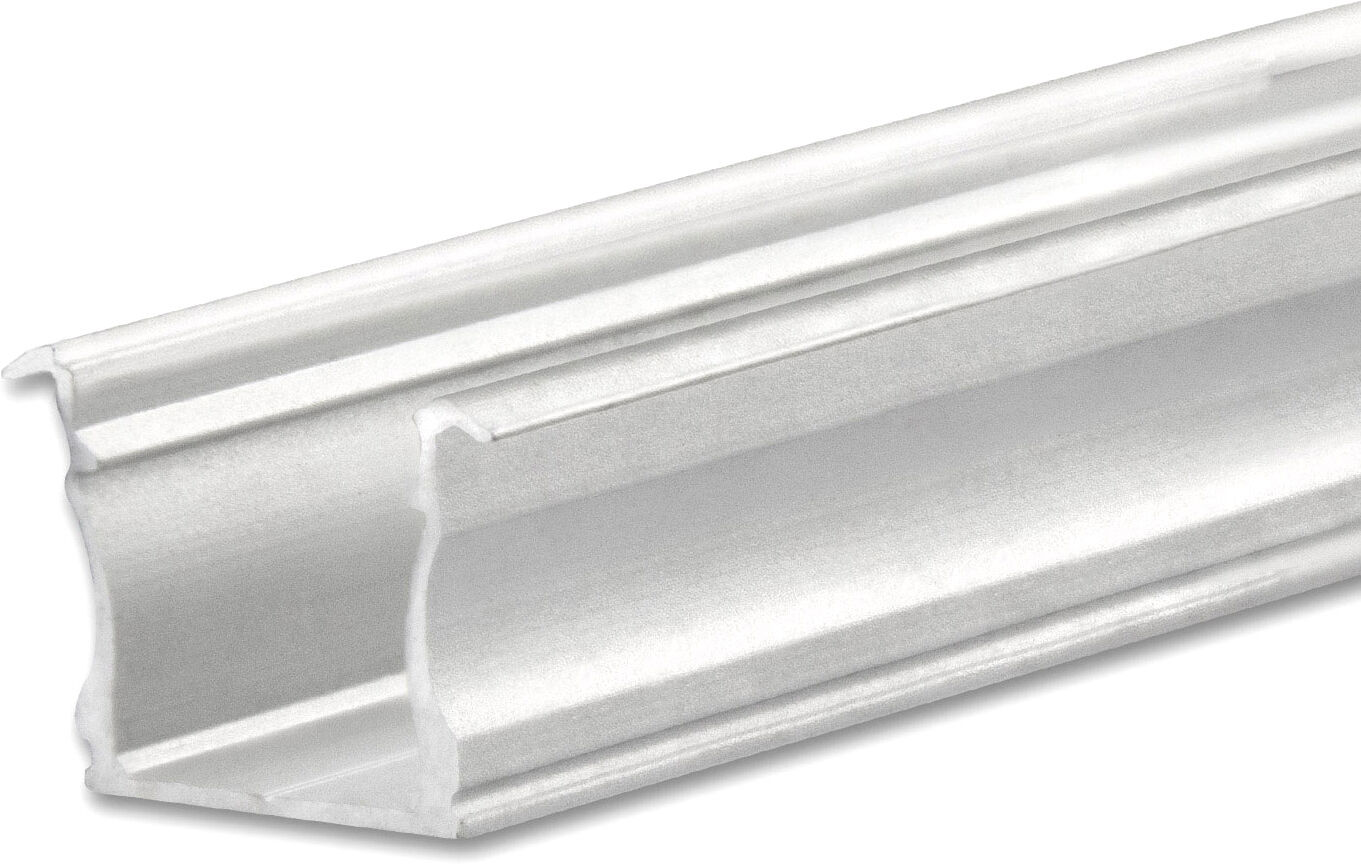 Isoled Led Einbauprofil Pure12 D Aluminium Eloxiert, 300cm