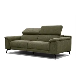 SOFA FIERO 3-Sitzer, olivgrün