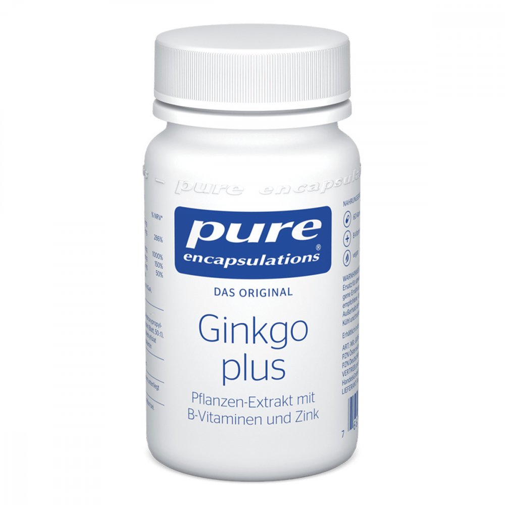 pro medico GmbH Pure Encapsulations Ginkgo plus Kapseln 16320132