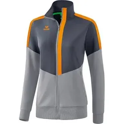 ERIMA Fußball - Teamsport Textil - Jacken Squad Trainingsjacke Damen, Größe 42 in Grau Grau