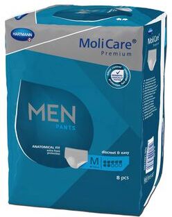 Molicare Cuecas de Incontinência 7 Gotas Men Pants M 8 un