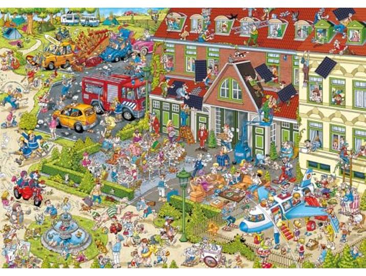 Ravensburger puzzel Holiday Resort 2 - The Hotel - Legpuzzel - 1000 stukjes