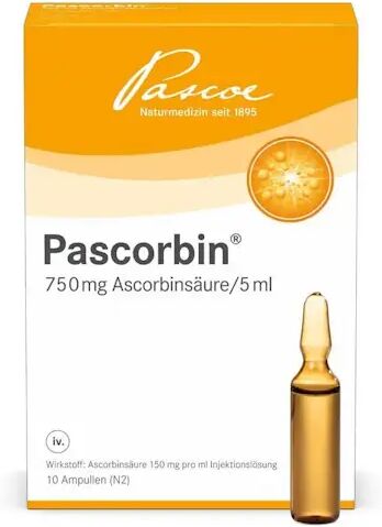 Pascoe Pascorbin Vitamin C Injection Solution Ampoules