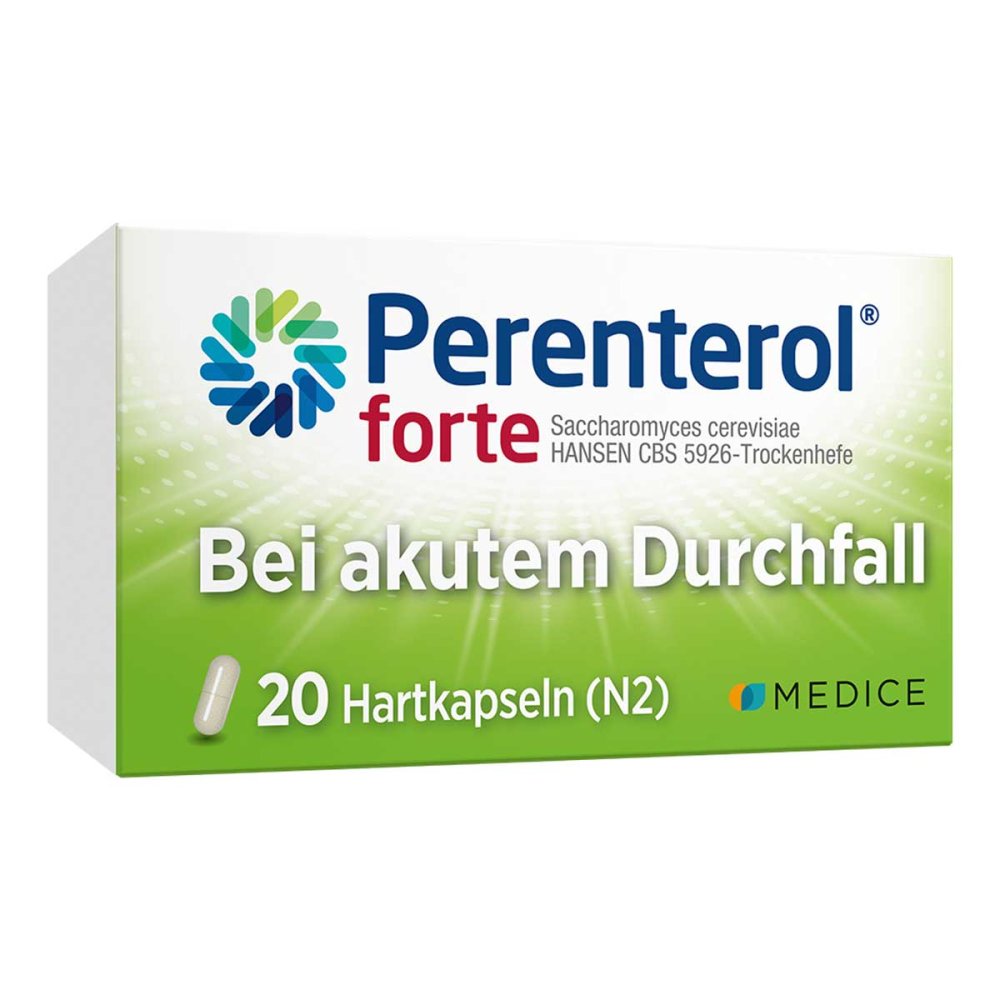 MEDICE Arzneimittel Pütter GmbH&Co.KG Perenterol forte bei akutem Durchfall 04796869