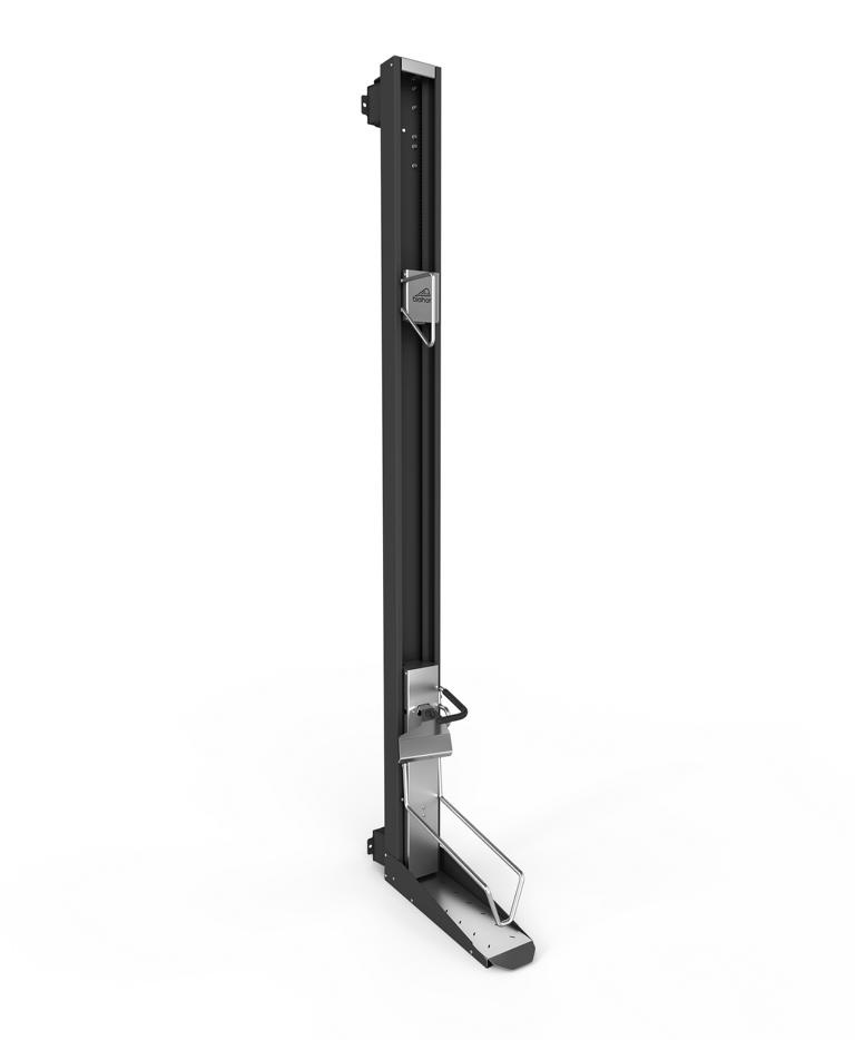 BIOHORTGARTE BikeLift Wandmontage schwenkbar dunkelgrau-metallic 16937209