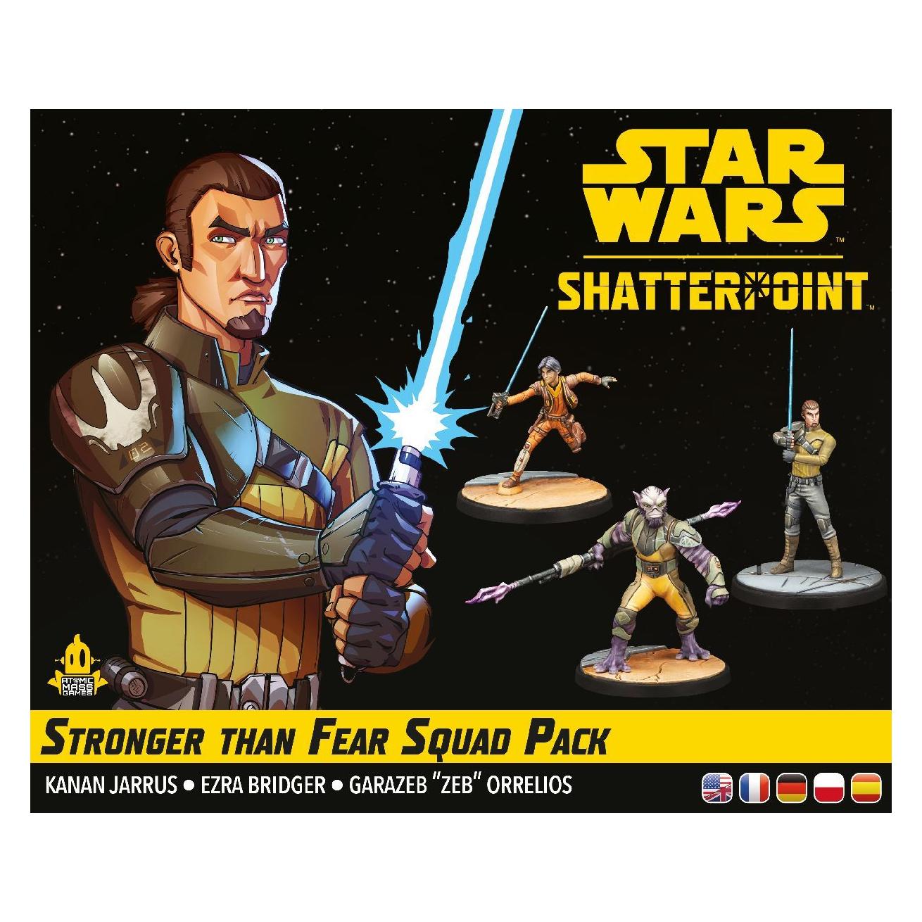 Atomic Mass Games AMGD1029 - Star Wars: Shatterpoint - Stronger Than Fear Squad Pack (Stärker als Angst) (Deutsch, 2 Spieler) (AMGD1029)