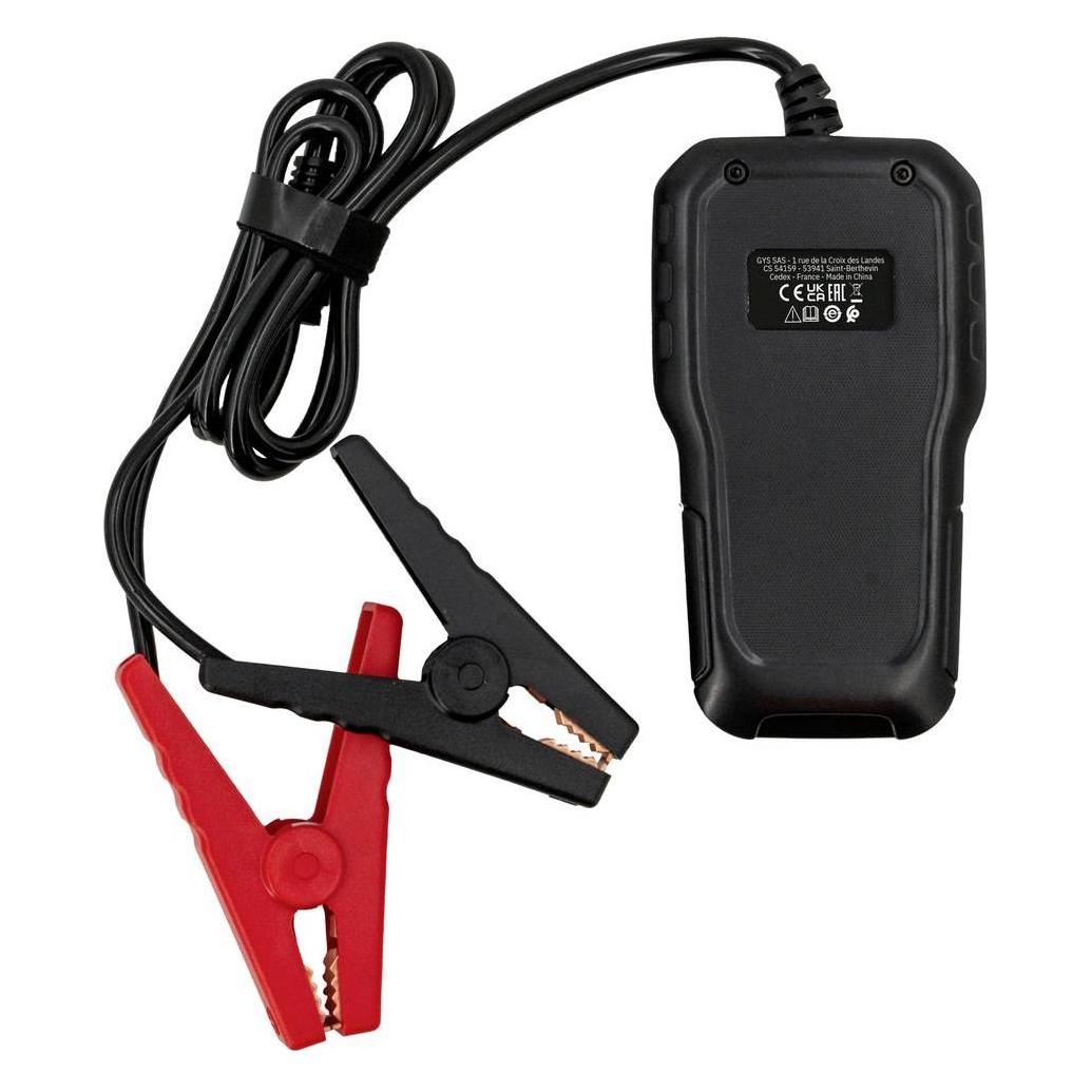 Toolit DBT500 Kfz-Batterietester 6 V, 12V Batterieprüfung, Kontrolle Lichtmaschine, Ladeüberwachun (079823)