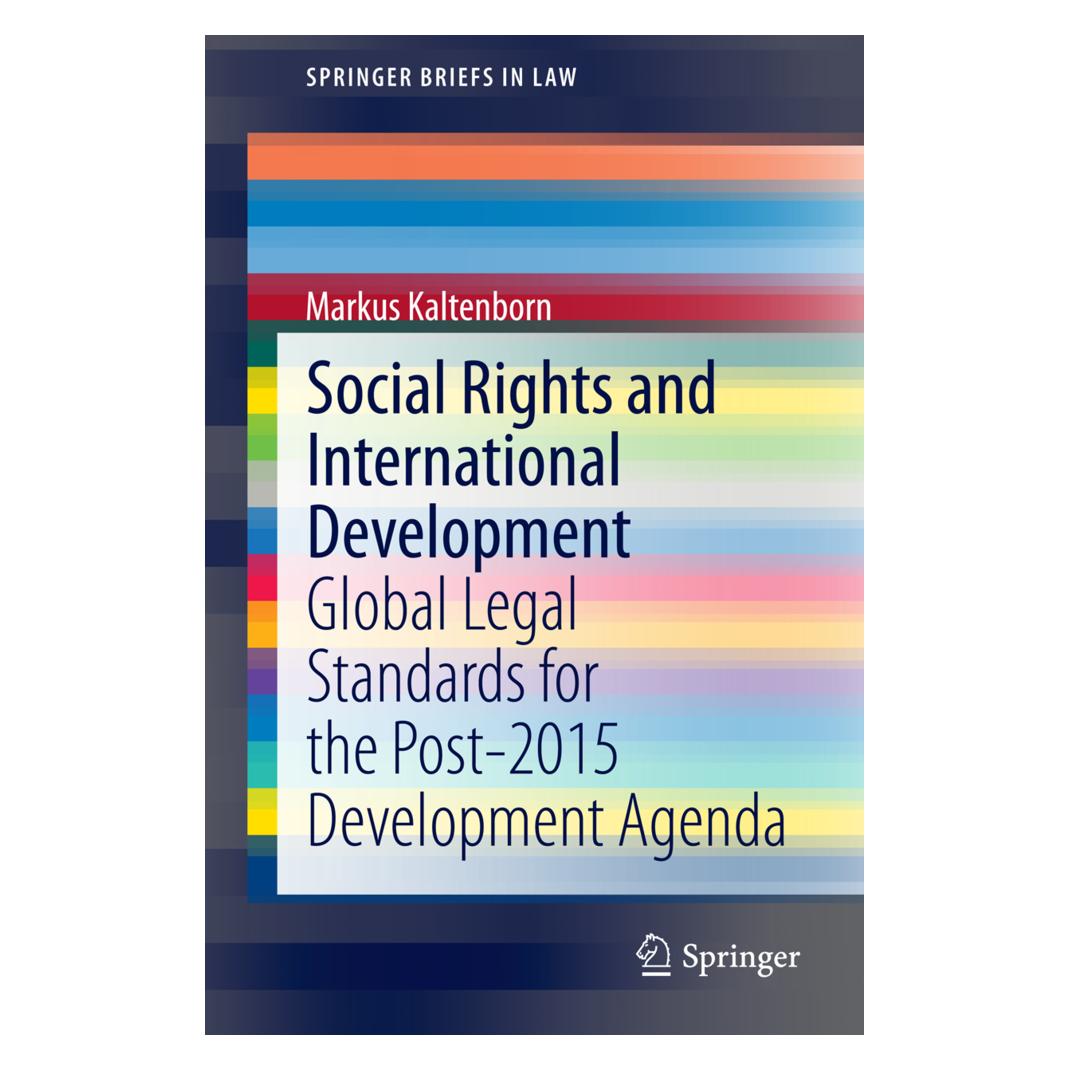 Springer Social Rights and International Development (Englisch, Softcover, Markus Kaltenborn) (55567484)