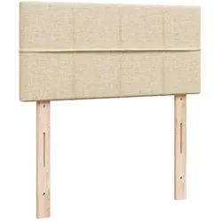 vidaXL, Boxspringbett, Kadora (Block mit Quadraten) (90 x 190 cm)