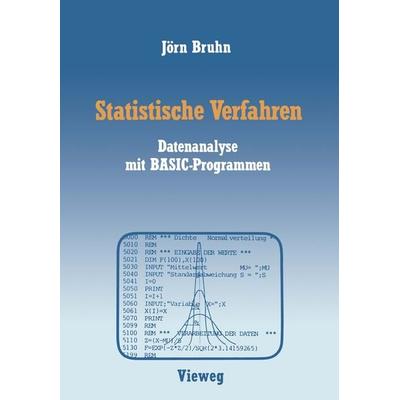 Statistische Verfahren, Taschenbuch von Jörn Bruhn, Vieweg & Teubner, 978-3-663-00127-0