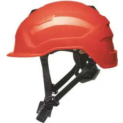 Uvex, Kopfschutz, Schutzhelm pronamic 9731333 rot mit Lüftungen (51 - 65 cm)