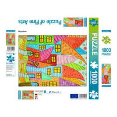 CALVENDO Puzzle Häuschen | 1000 Teile Lege-Größe 64x48cm Foto-Puzzle für glückliche Stunden