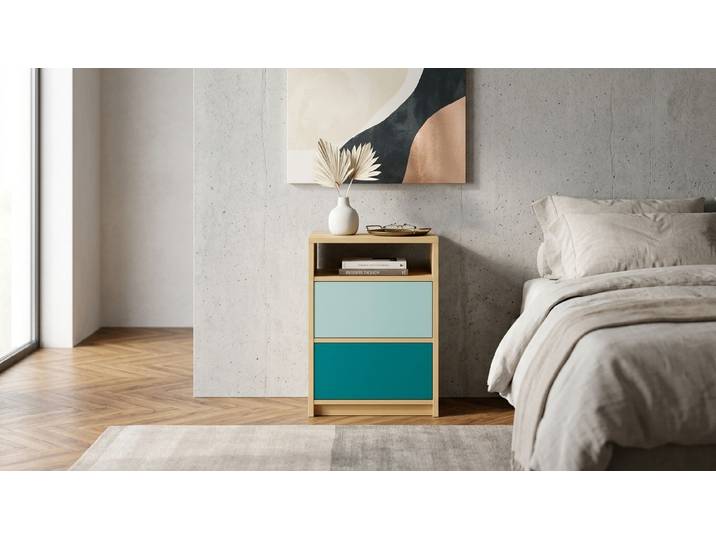 Buntes Sideboard Buche Natur geölt