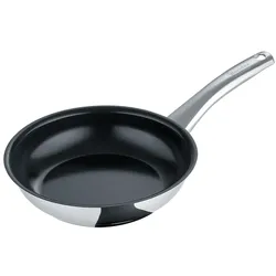 Berndes Bratpfanne 26 cm, Edelstahl, poliert - b.brilliant PFAS-frei 20 cm