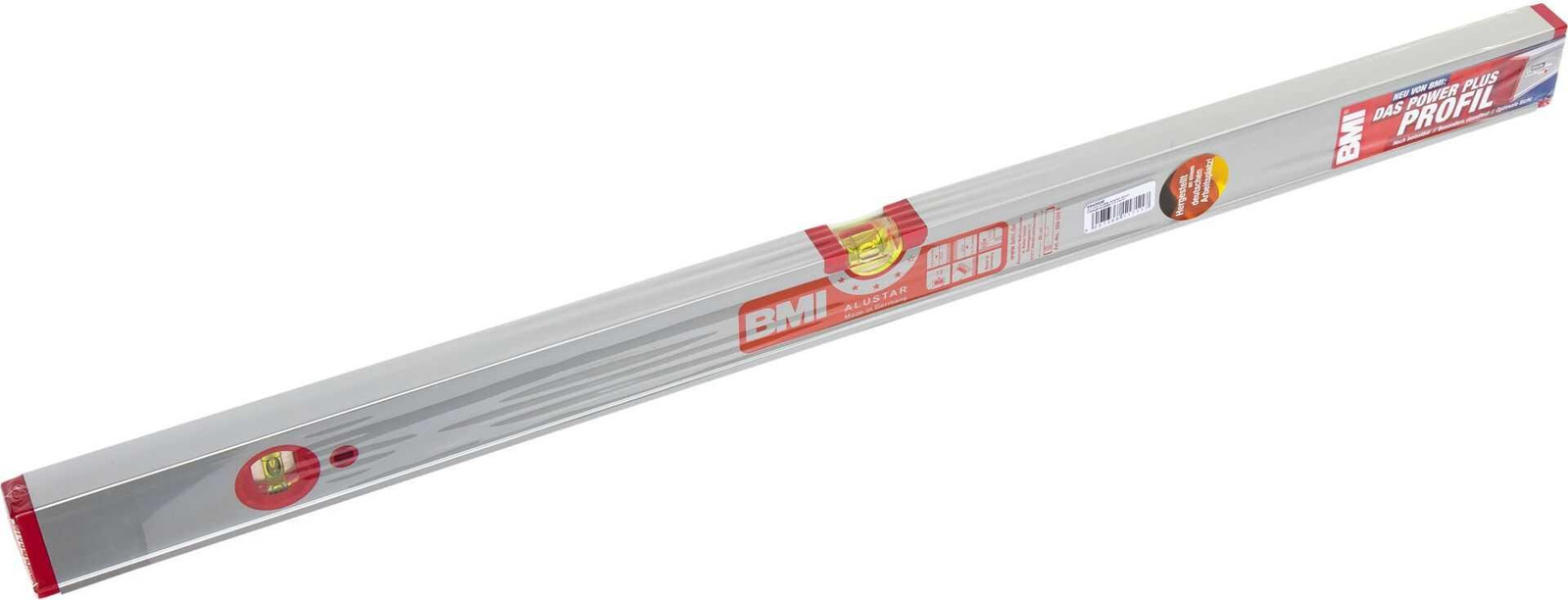 BMI 694080E Alustar Aluminium Waterpas 80 cm, Eloxal