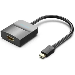 Vention USB-C zu, Video Adapter, Schwarz