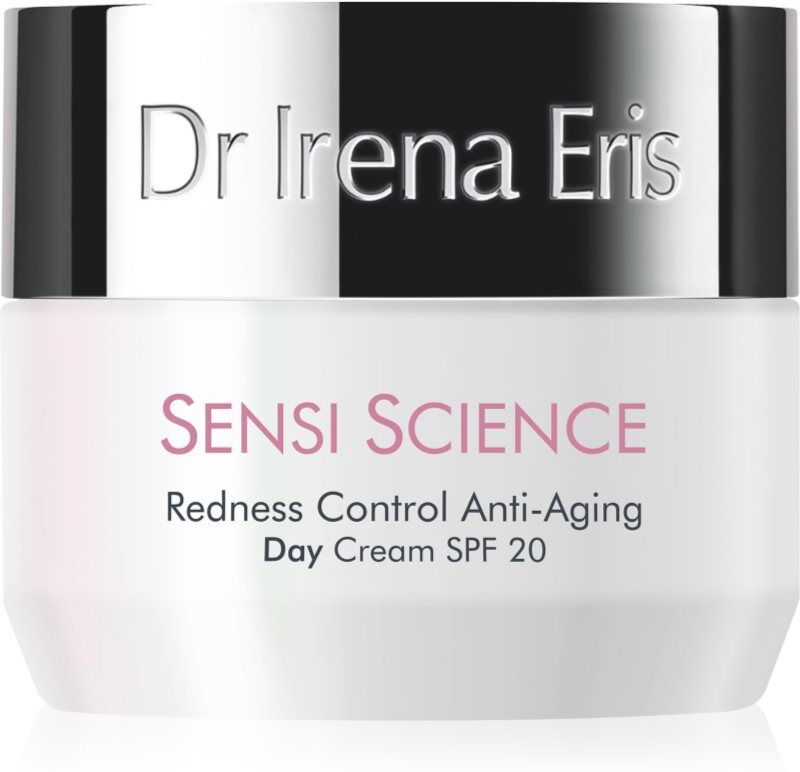 Dr Irena Eris Sensi Science Redness Control Anti-Aging Day Cream intensive glättende Tagescreme gegen Falten SPF 20 50 ml