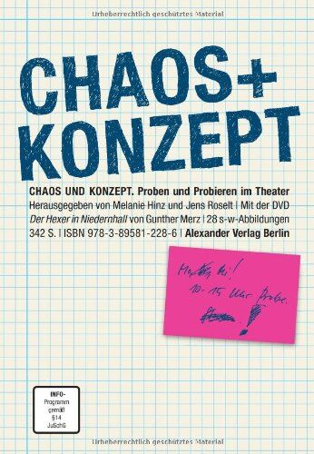 Melanie Hinz - Chaos und Konzept: Proben und Probieren im Theater - Preis vom 11.10.2026 03:10:56 h