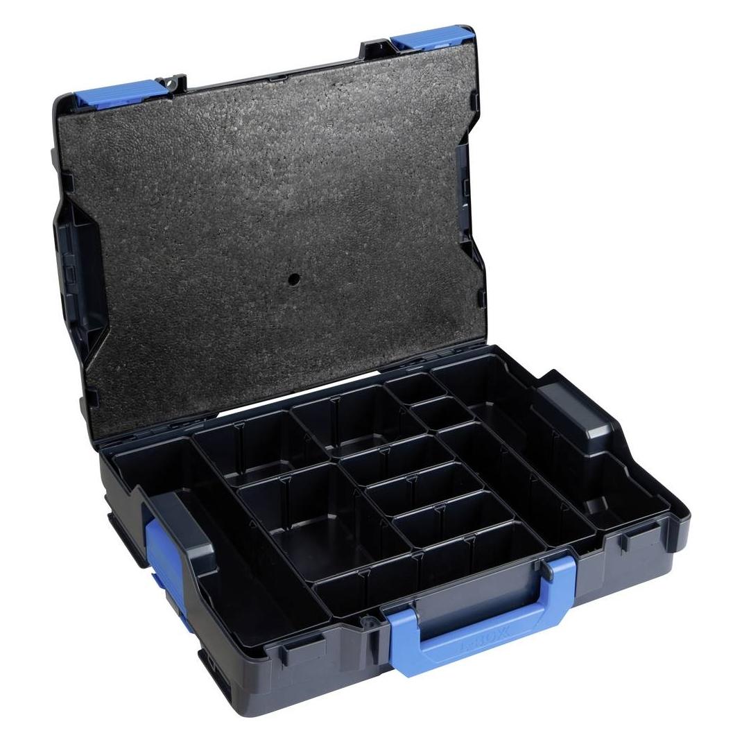 Sortimo L-BOXX Koffer 102 G4 IB-Set mit 12 Einsatzboxen H63,442x357x117mm (1000011315)