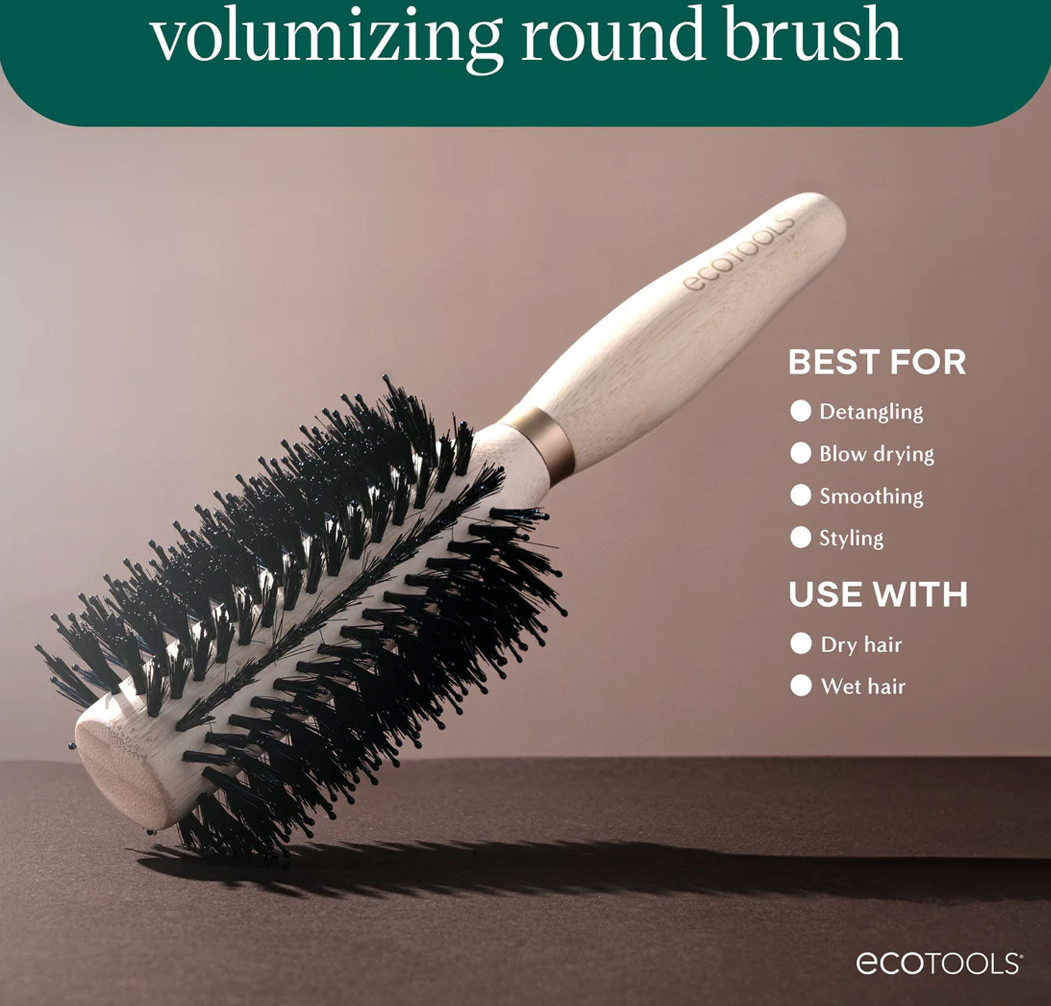 ECOTOOLS Volumizing Round Hairbrush
