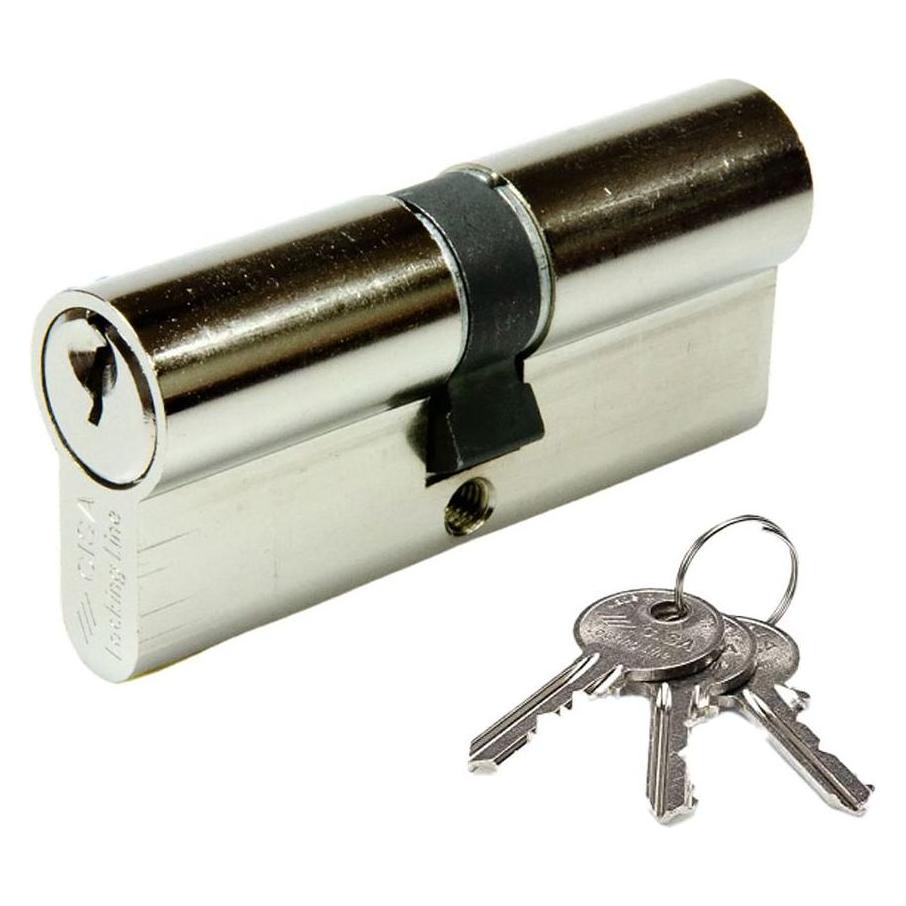 Cisa Zylinder Logoline 08010.07.0.12 Vernickelt (30 X 30 Mm) (45288924)