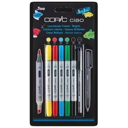 Marker Copic Ciao 5+1 Set Brights
