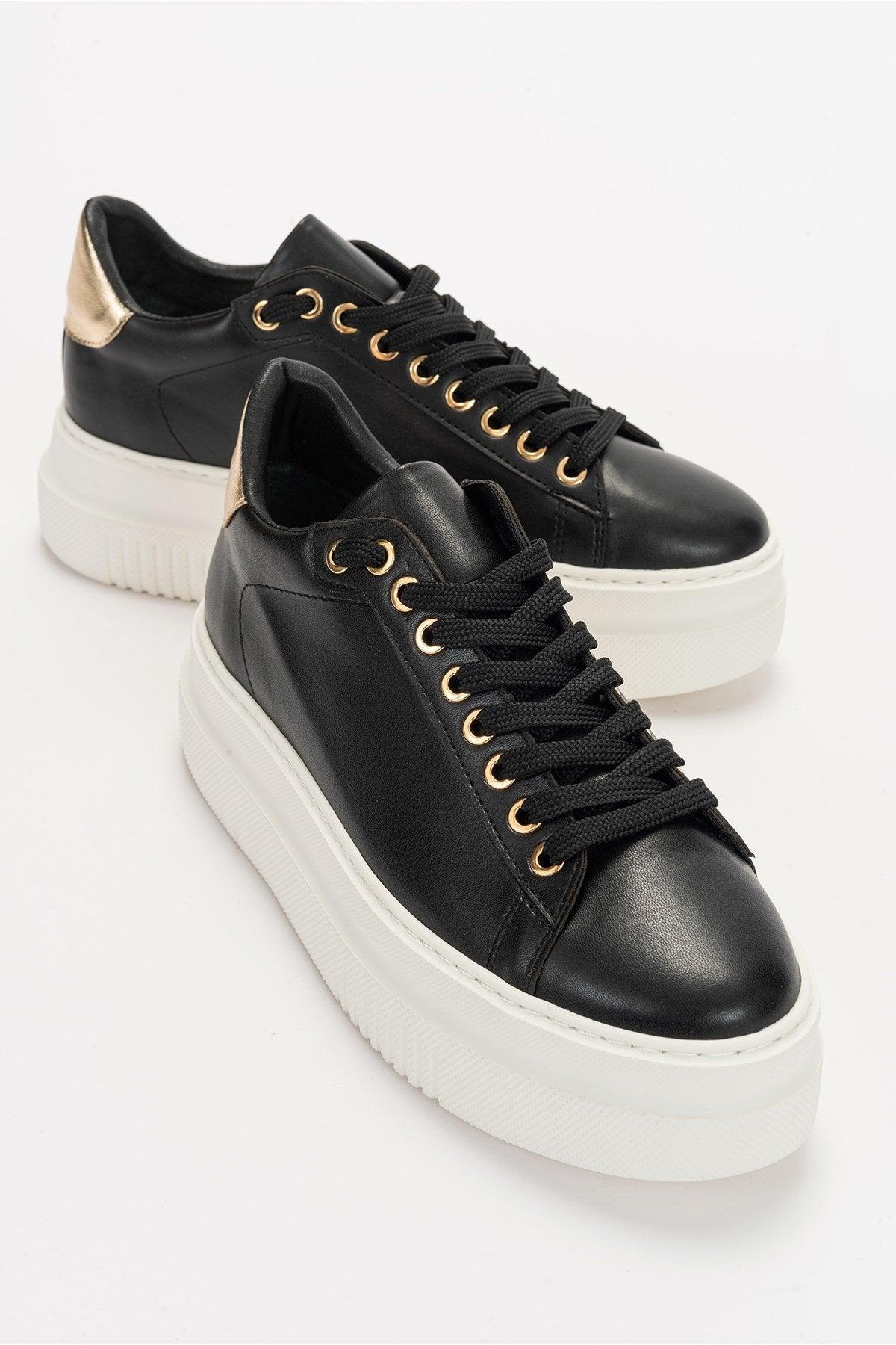 Violette Platform Turnschuhe