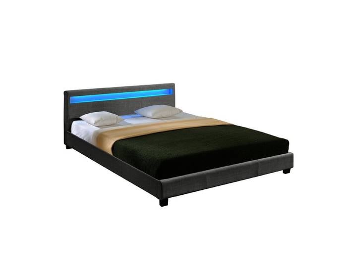 Corium Polsterbett, »Skagen« LED Doppelbett 140x200cm