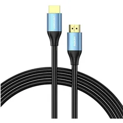 Vention HDMI 4K HD 8m Cable ALHSK (Blue) (8 m), Videokabel, Blau, Schwarz