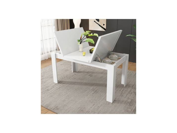 Table manger 12070cm table manger avec espace de rangement table manger rectangulaire table manger simple whit TABLE A MANGER SEULE