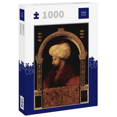 Lais Puzzle Gentile Bellini - Porträt des Sultans Mehmed II. Fatih, »Der Eroberer« 1000 Teile