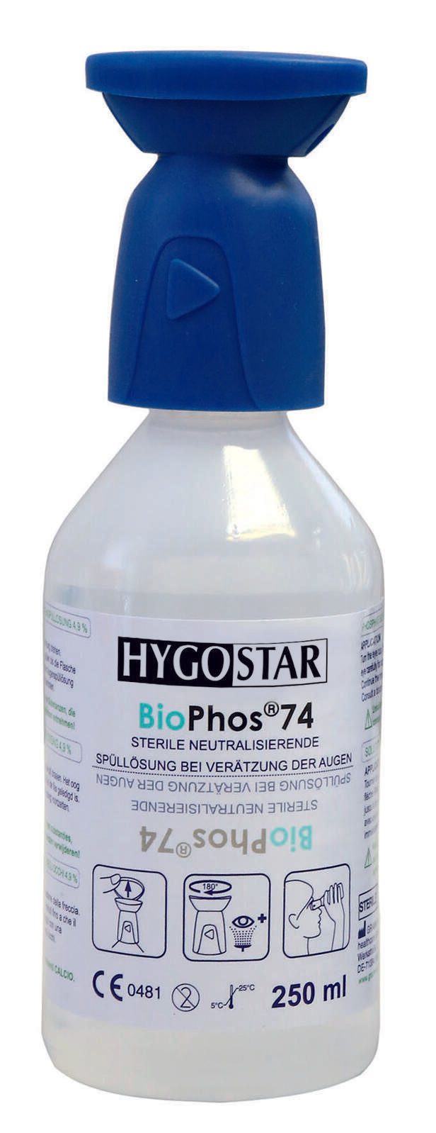HYGOSTAR Augenspülung BioPhos74 250,0 ml 50014