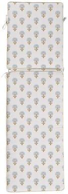 Replacement Chaise Cushion - 24x78 - Box Edge, Montrose Cornflower - Ballard Designs