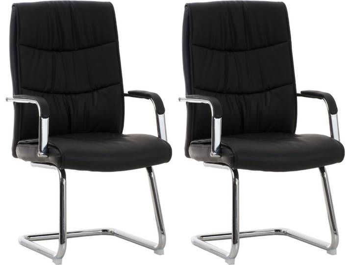 CLP Die Stühle Caro mit Armlehne - Farbe: schwarz