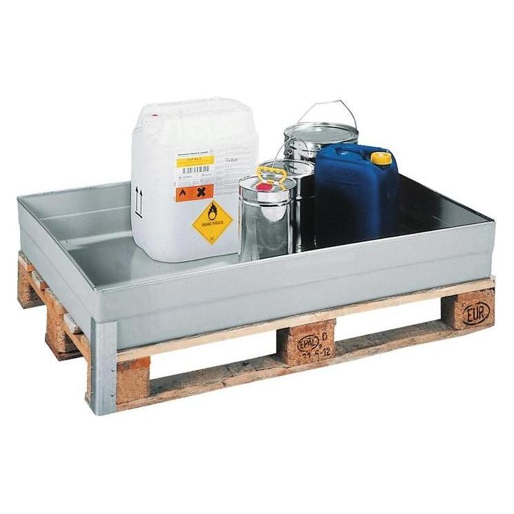 Cemo Auffangwanne 150 l GFK mit Befestigungswinkel L1210xB810xH165mm (5113/5112)