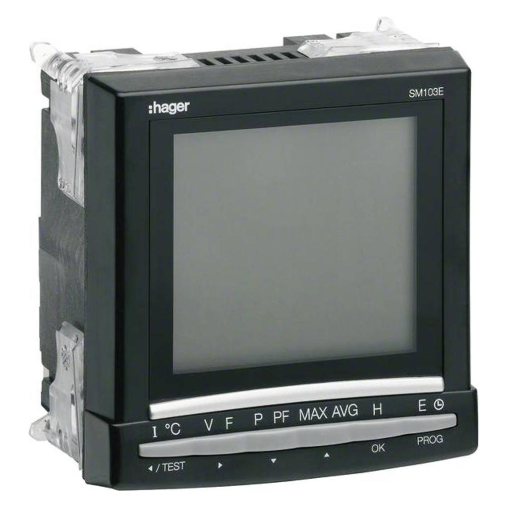 Hager Der multifunktionale Netzwerkparameteranalysator von Evolution (SM103E)